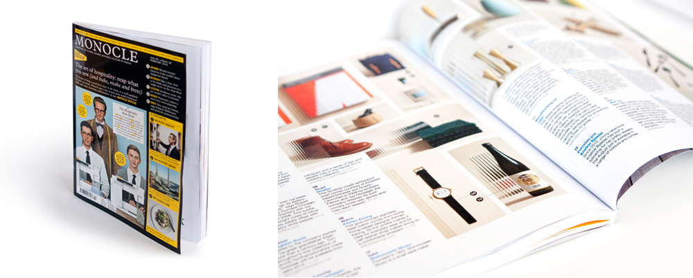 海外情報誌「MONOCLE」で紹介された「関娘」の記事