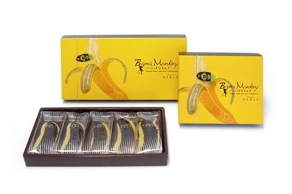 パティスリーKENJIのばなもんきーパッケージ画像